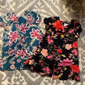 3T old navy floral light weight dresses